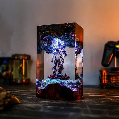 Valorant Omen Epoxy Resin Lamp, Night Light