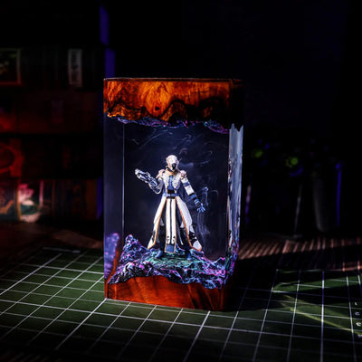 Destiny 2 Warlock Iron Banner Epoxy Resin Lamp, Night Light