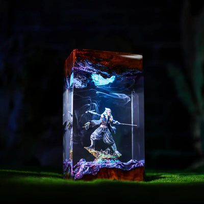 Star Wars Ahsoka Tano Epoxy Resin Lamp, Night Light
