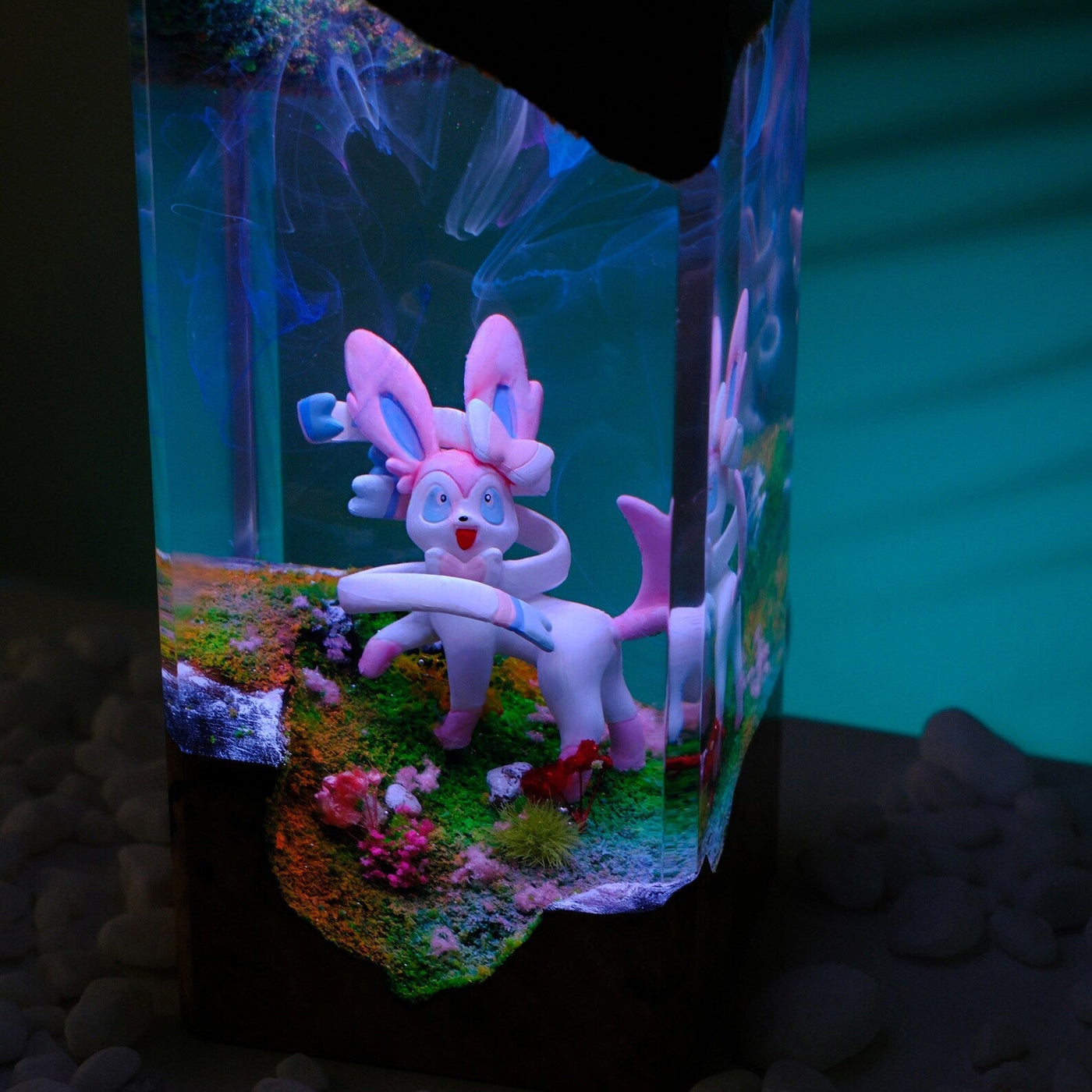 Pokemon Sylveon Epoxy Resin Lamp, Night Light