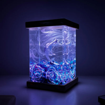 Pokemon Lugia Epoxy Resin Lamp, Night Light