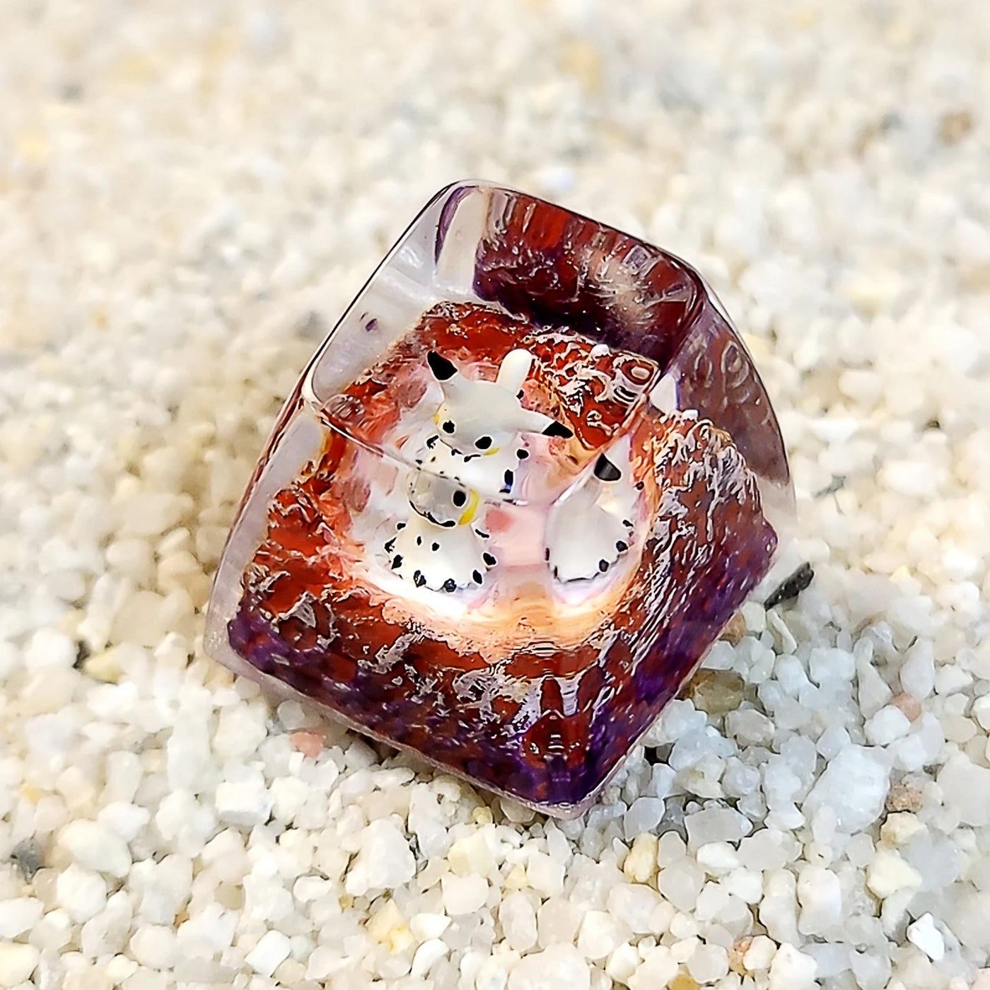 Pokemon Mimikyu Artisan Keycaps Epoxy Resin