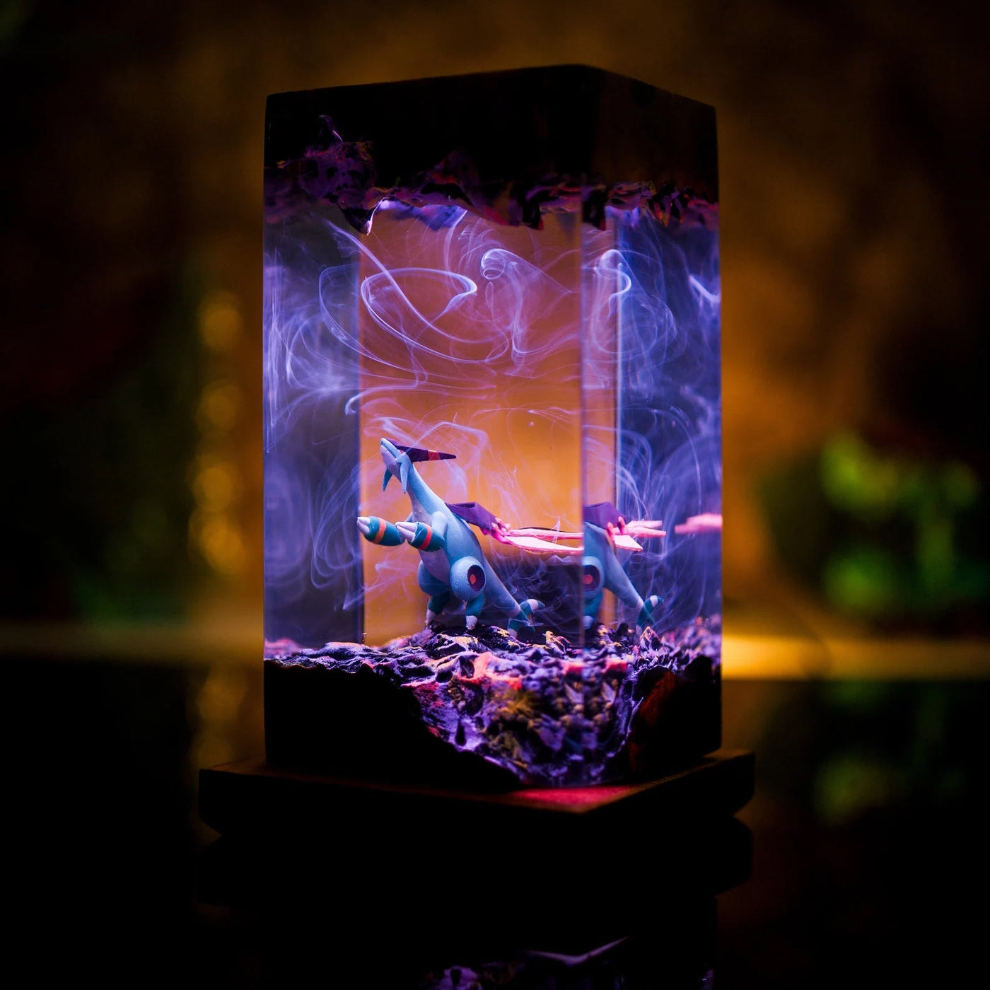 Pokemon Jetragon Epoxy Resin Lamp, Night Light