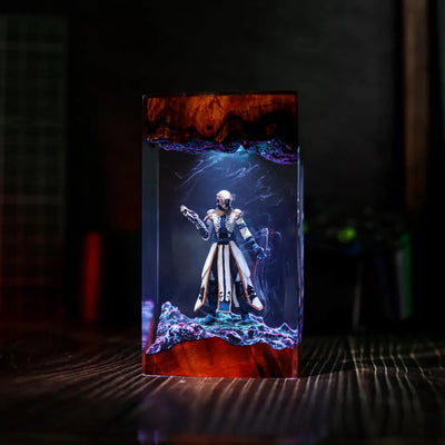 Destiny 2 Warlock Iron Banner Epoxy Resin Lamp, Night Light