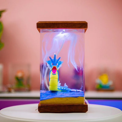 Pokemon Gyarados Epoxy Resin Lamp, Night Light