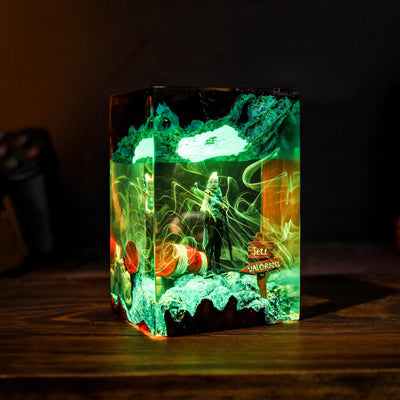 Valorant Jett Epoxy Resin Lamp, Night Light