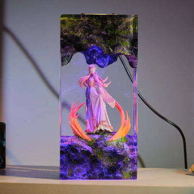 Zelda Twilight Princess Epoxy Resin Lamp, Night Light