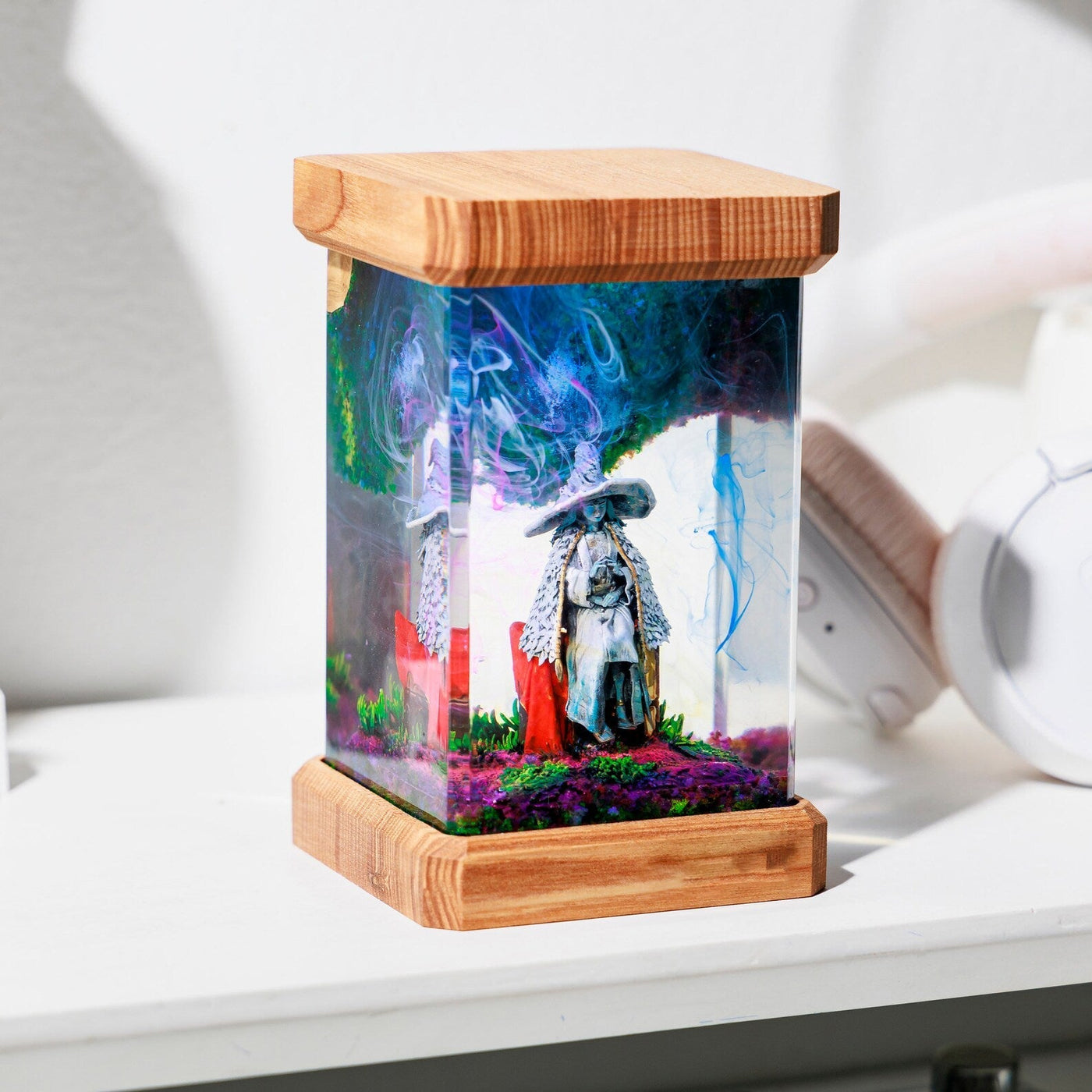 Elden Ring Ranni The Witch Epoxy Resin Lamp, Night Light