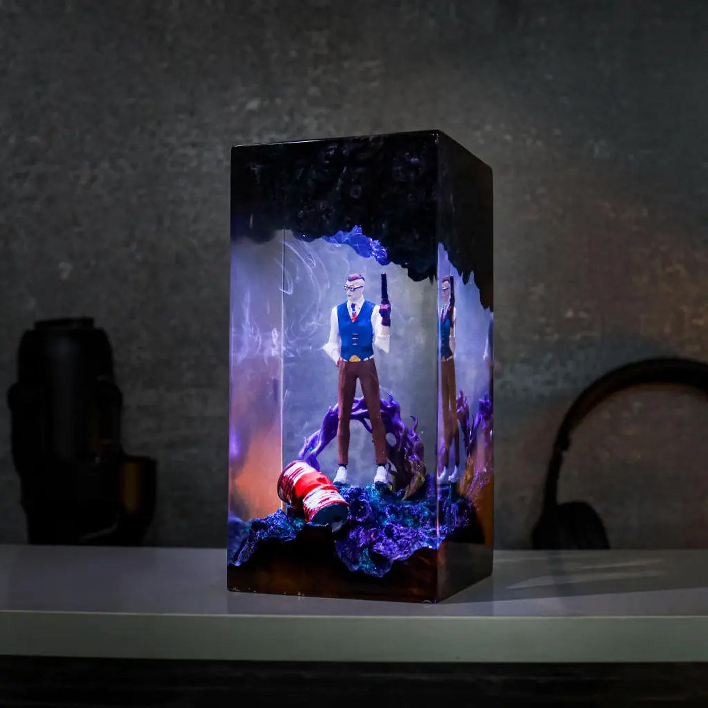 Valorant Chamber Epoxy Resin Lamp, Night Light