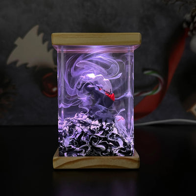 Pokemon Darkrai Epoxy Resin Lamp, Night Light