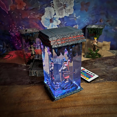 Dragon Ball Goku Shogun Epoxy Resin Lamp, Night Light, Wireless Lights