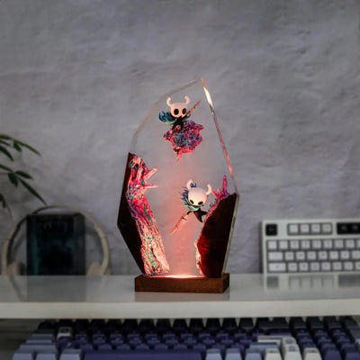 Hollow Knight Epoxy Resin Lamp, Night Light