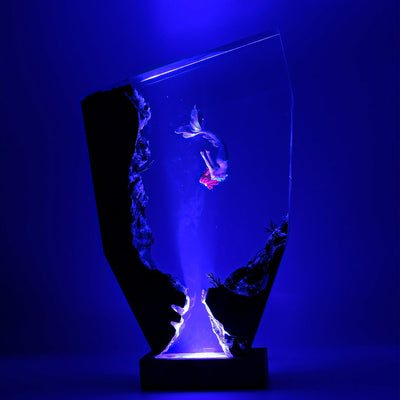 Mermaid Deep Sea Exploration - High Quality Epoxy Resin Lamp