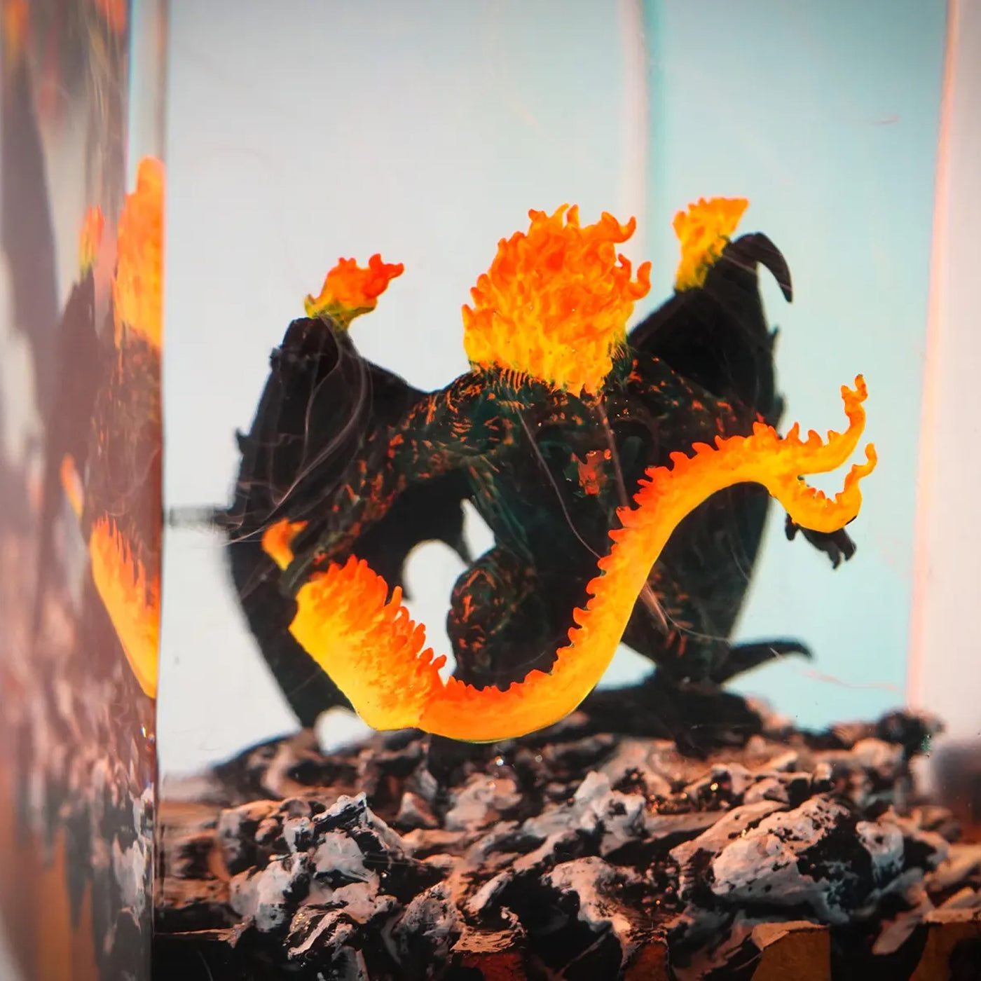 LOTR Lord Of Rings Balrog Epoxy Resin Lamp, Night Light
