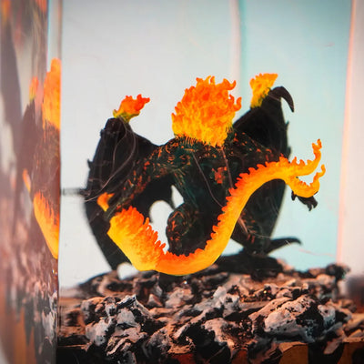 LOTR Lord Of Rings Balrog Epoxy Resin Lamp, Night Light