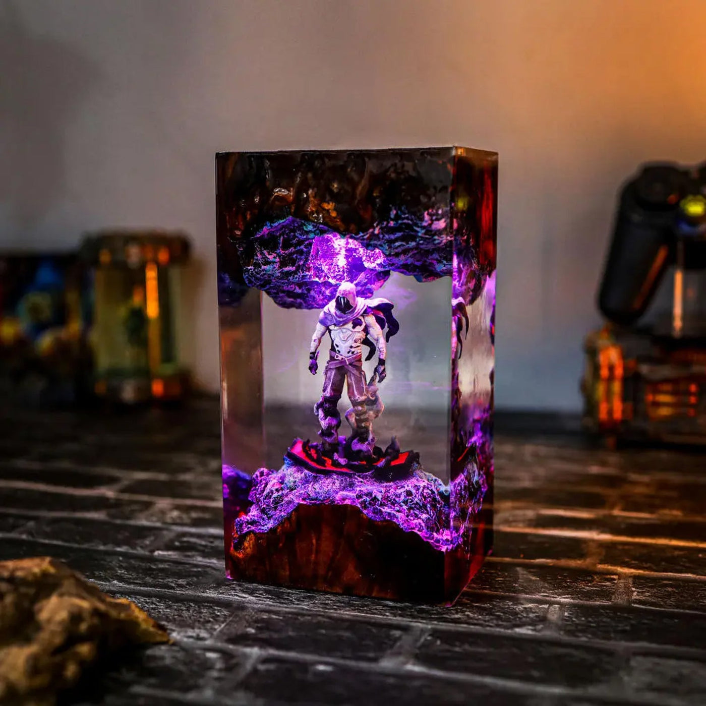 Valorant Omen Epoxy Resin Lamp, Night Light