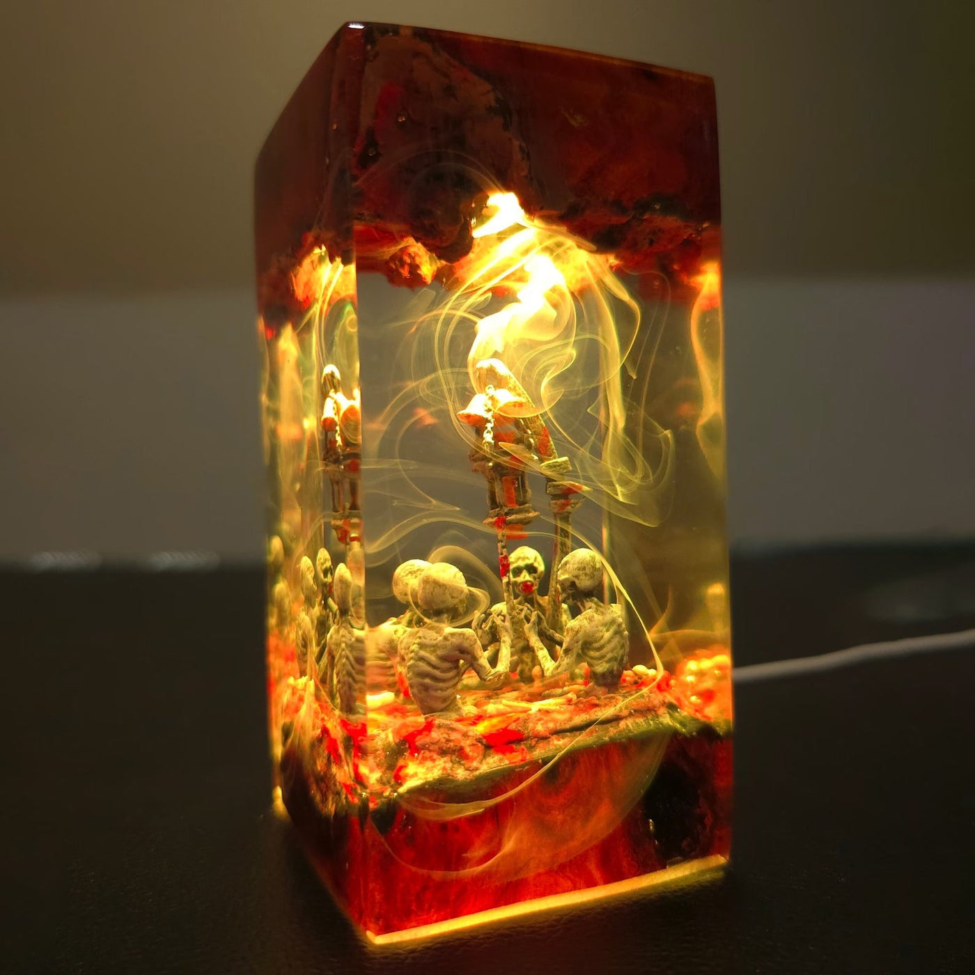 Bloodborne Lamp Epoxy Resin Lamp, Night Light