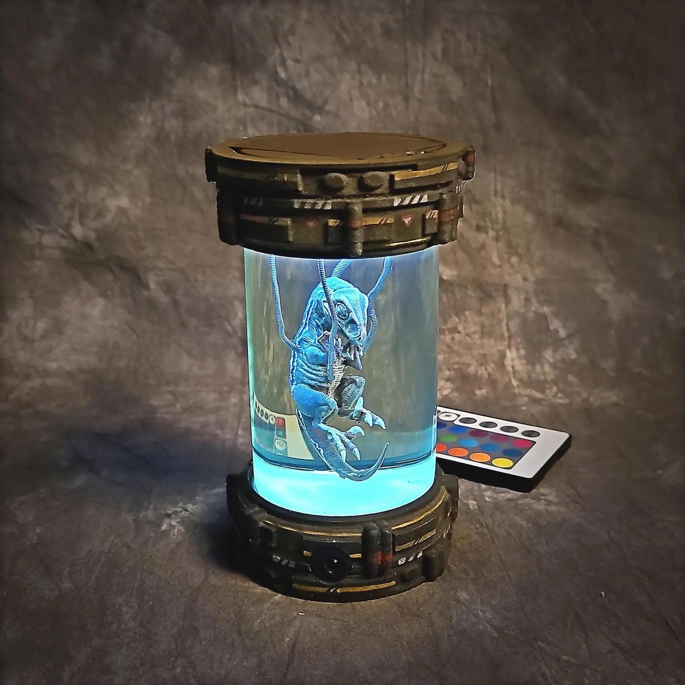 Raptor Dinosaur Healing Chamber Incubator Epoxy Resin Lamp, Night Light, Wireless Lights