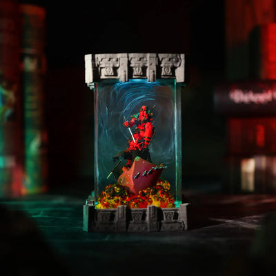 Marvel MCU Deadpool Epoxy Resin Lamp, Night Light, Wireless Lights
