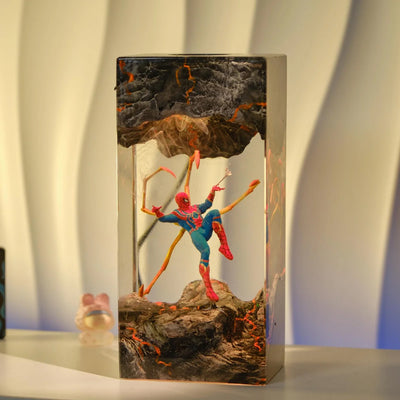 Marvel MCU Spider-Man Epoxy Resin Lamp, Night Light