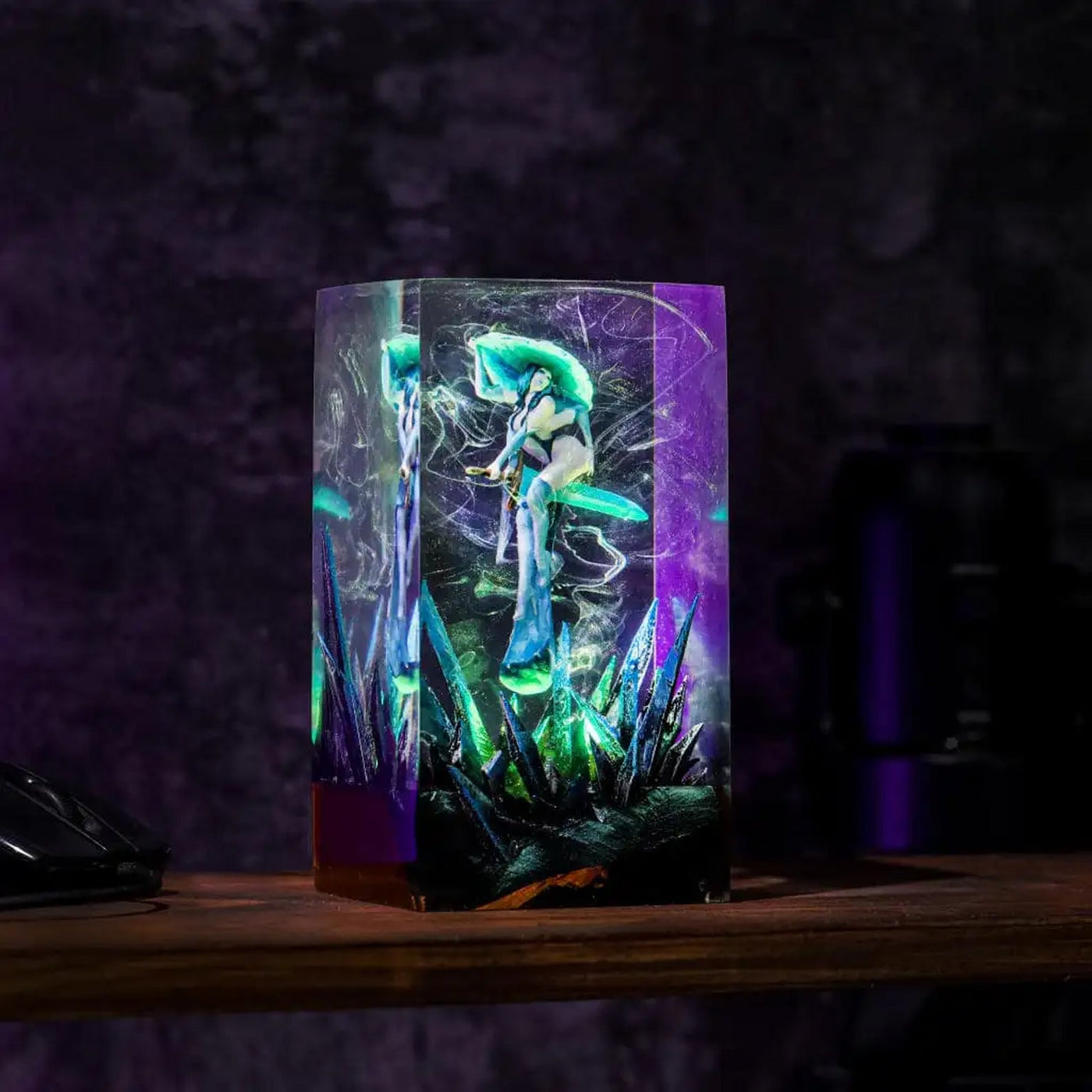 Elden Ring Ranni The Witch Epoxy Resin Lamp, Night Light