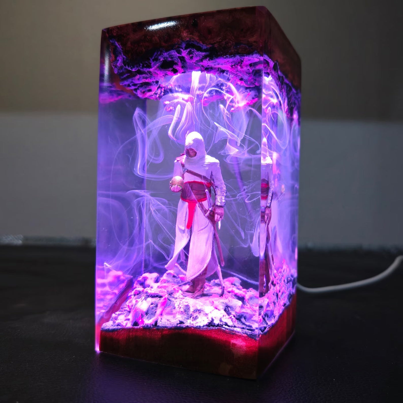 Assassin's Creed Epoxy Resin Lamp, Night Light