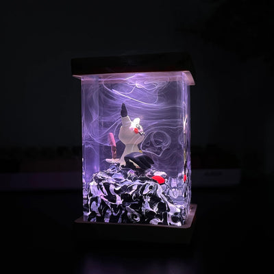 Pokemon Mimikyu Epoxy Resin Lamp, Night Light