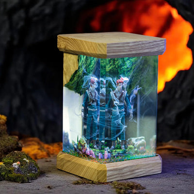 Star Wars Jedi Cal Kestis Epoxy Resin Lamp, Night Light