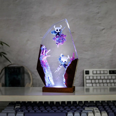 Hollow Knight Epoxy Resin Lamp, Night Light