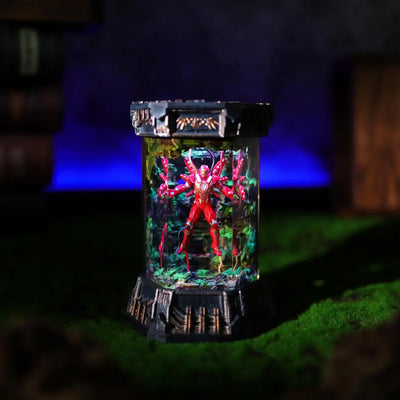 Marvel MCU Iron Man Healing Chamber Incubator Epoxy Resin Lamp, Night Light, Wireless Lights