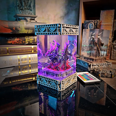 The Hunter Bloodborne Epoxy Resin Lamp, Night Light, Wireless Lights