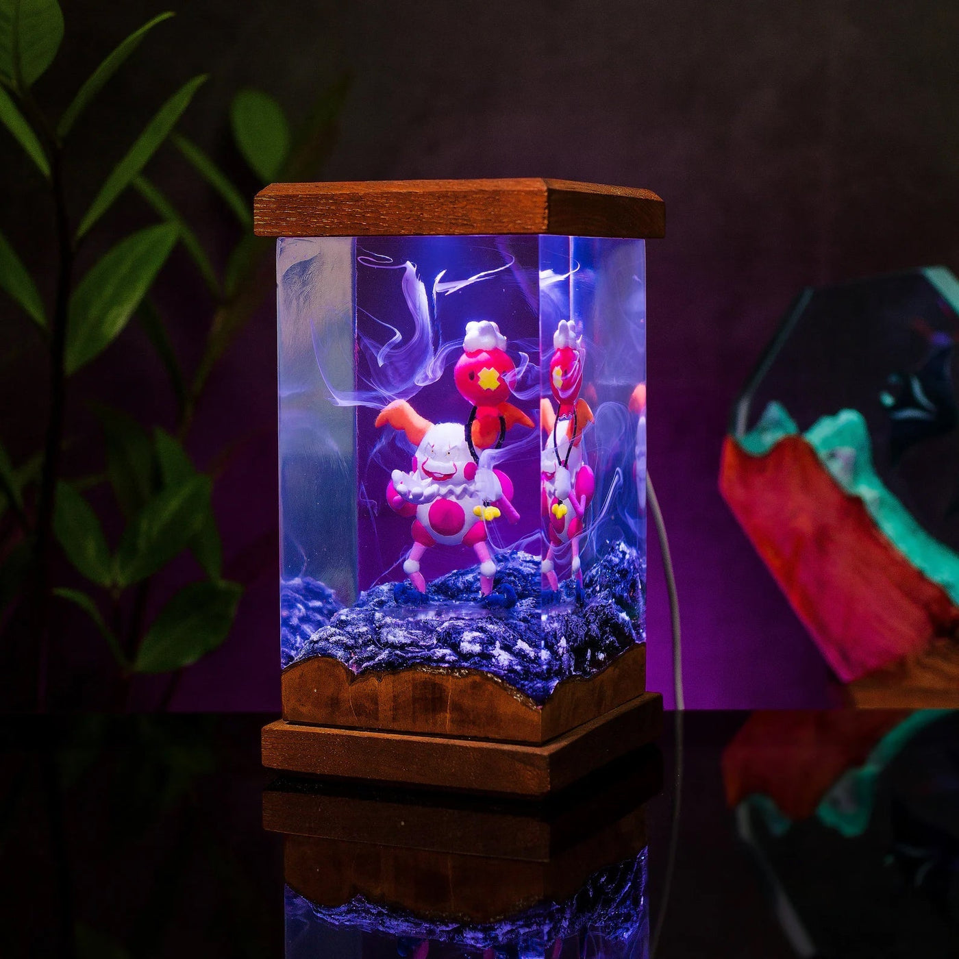 Pokemon Mr Mime Pennywise Epoxy Resin Lamp, Night Light