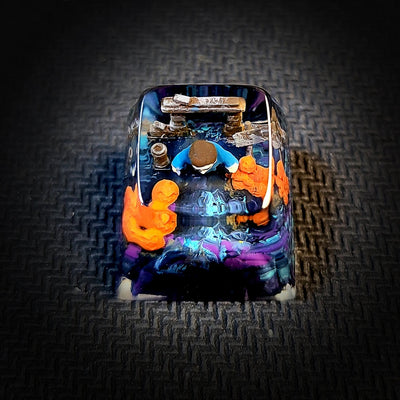 Michael Myers Halloween Artisan Keycaps Epoxy Resin