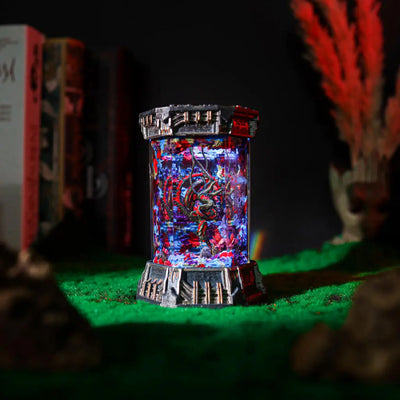 Xenomorph Alien Space Monster Healing Chamber Incubator Epoxy Resin Lamp, Night Light, Wireless Lights