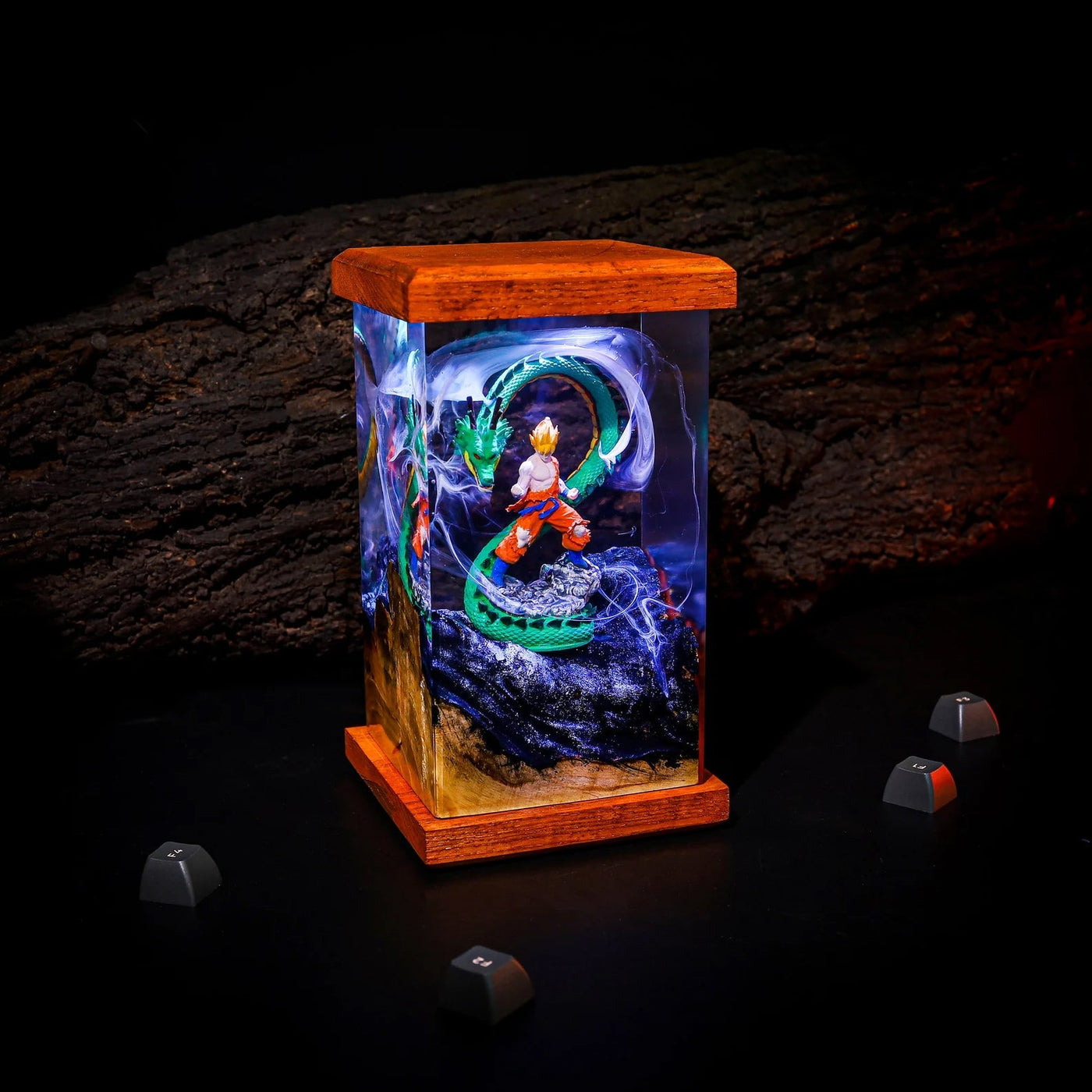 Dragon Ball Dragon Goku Epoxy Resin Lamp, Night Light