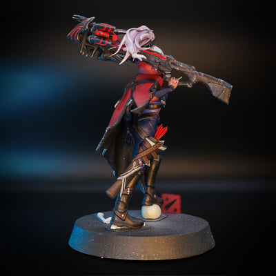 Dota 2 - Traxex the Drow Ranger Arcana Statue Figures