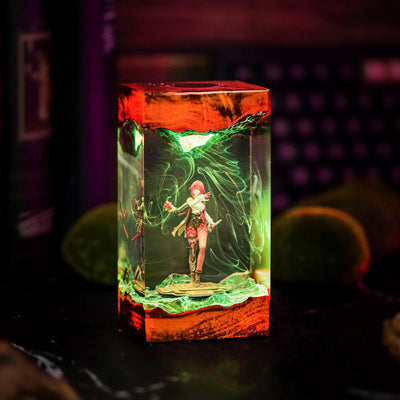 Honkai Star Rail Kafka Epoxy Resin Lamp, Night Light