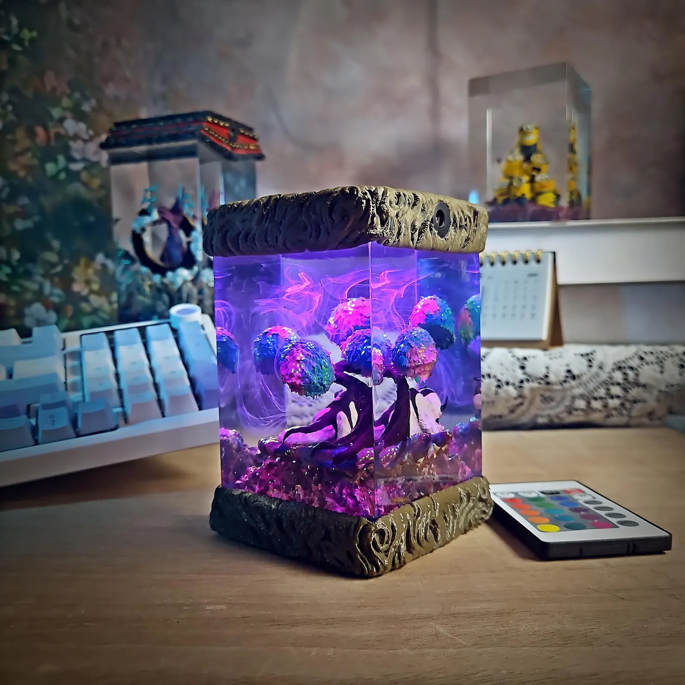 Avatar The Last Airbender Appa Epoxy Resin Lamp, Night Light, Wireless Lights