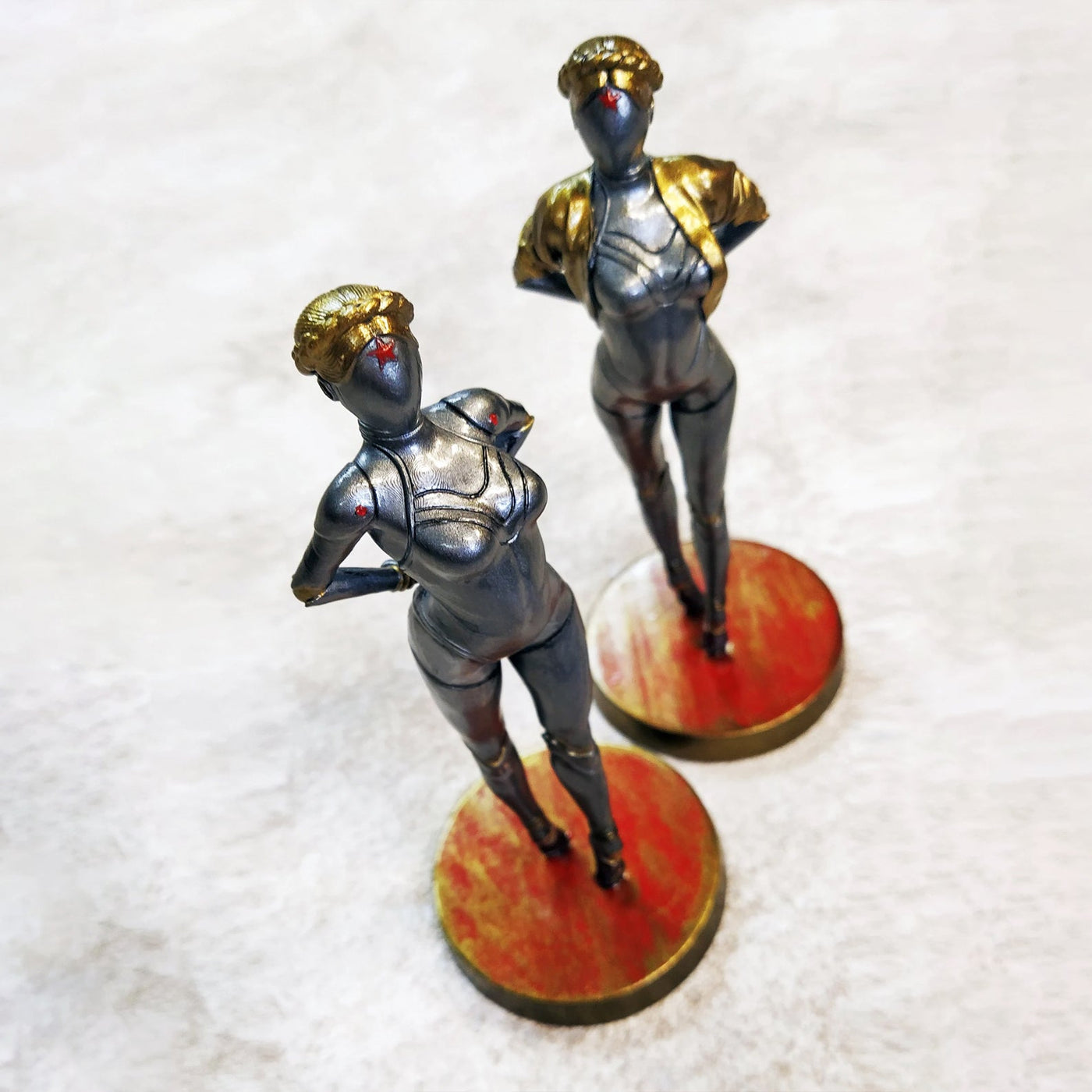 Atomic Heart - Twins Statue Figures