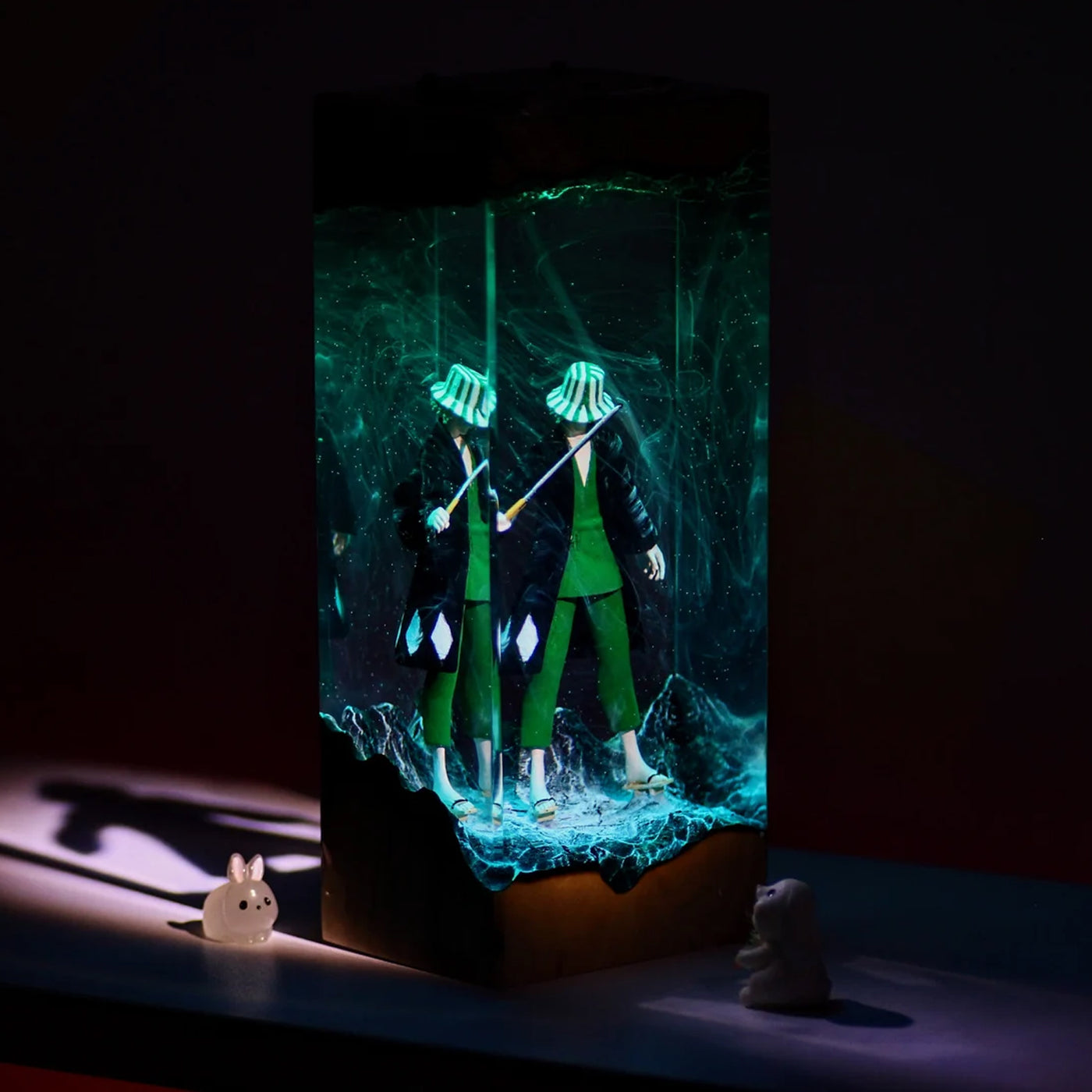 Bleach Kisuke Urahara Epoxy Resin Lamp, Night Light