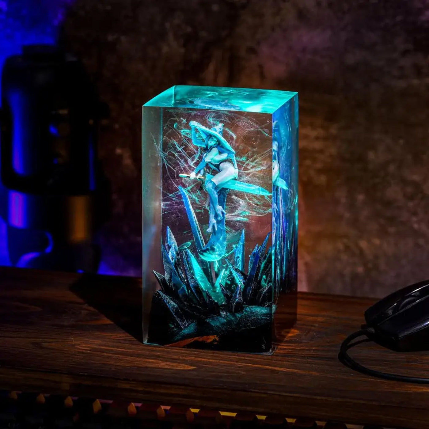 Elden Ring Ranni The Witch Epoxy Resin Lamp, Night Light