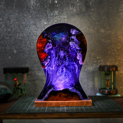 Solo Leveling Beru Headphone Stand Epoxy Resin Lamp, Night Light