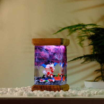 Pokemon Mr Mime Epoxy Resin Lamp, Night Light