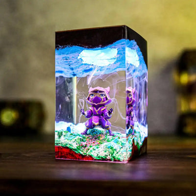 League of Legends Kennen Epoxy Resin Lamp, Night Light