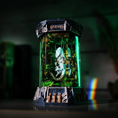 Raptor Dinosaur Healing Chamber Incubator Epoxy Resin Lamp, Night Light, Wireless Lights