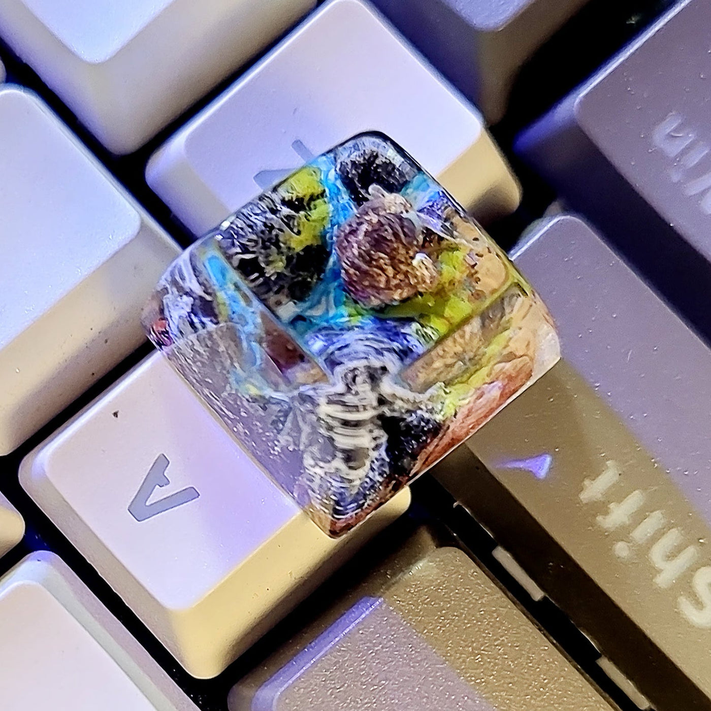 King Kong Kaiju Artisan Keycaps Epoxy Resin