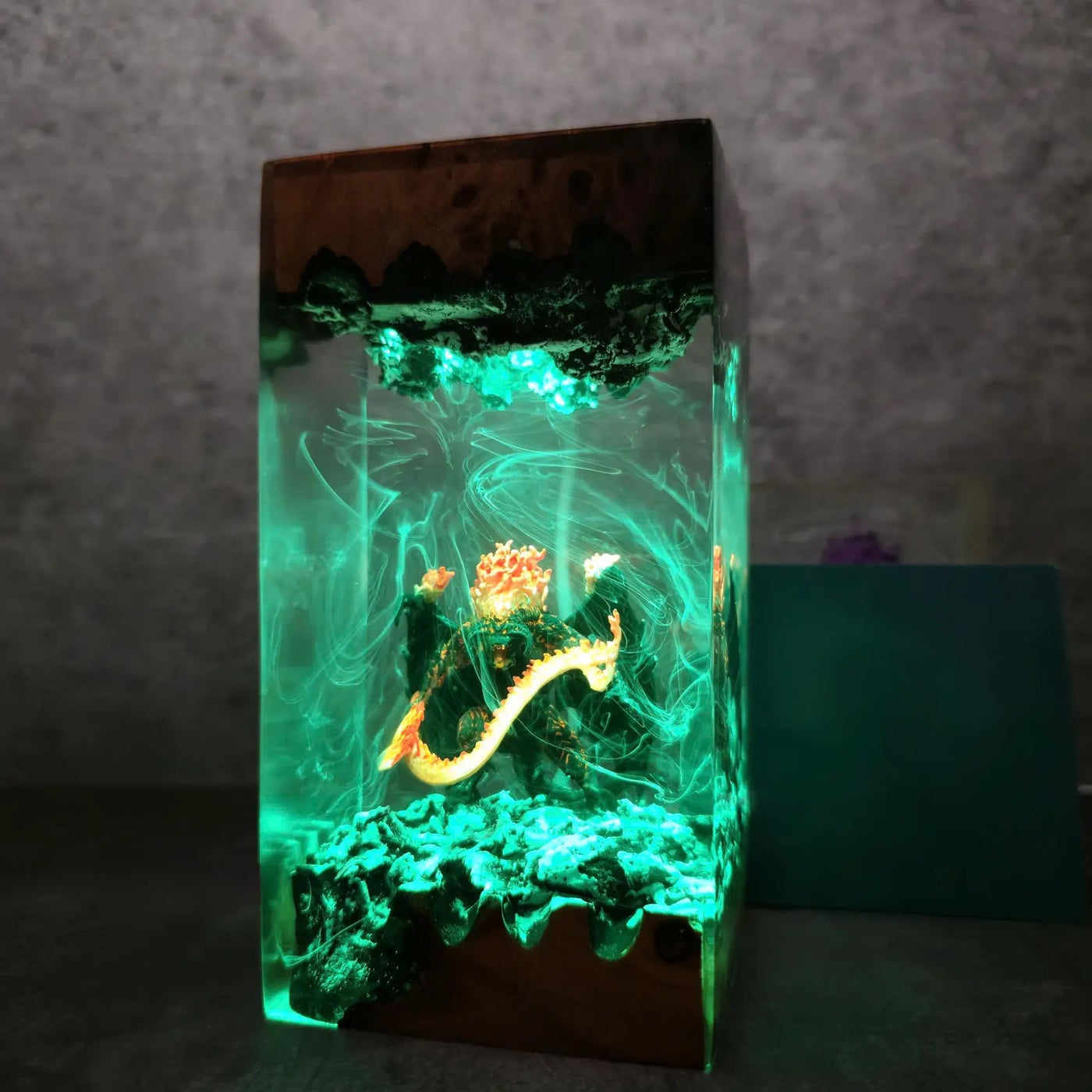 LOTR Lord Of Rings Balrog Epoxy Resin Lamp, Night Light