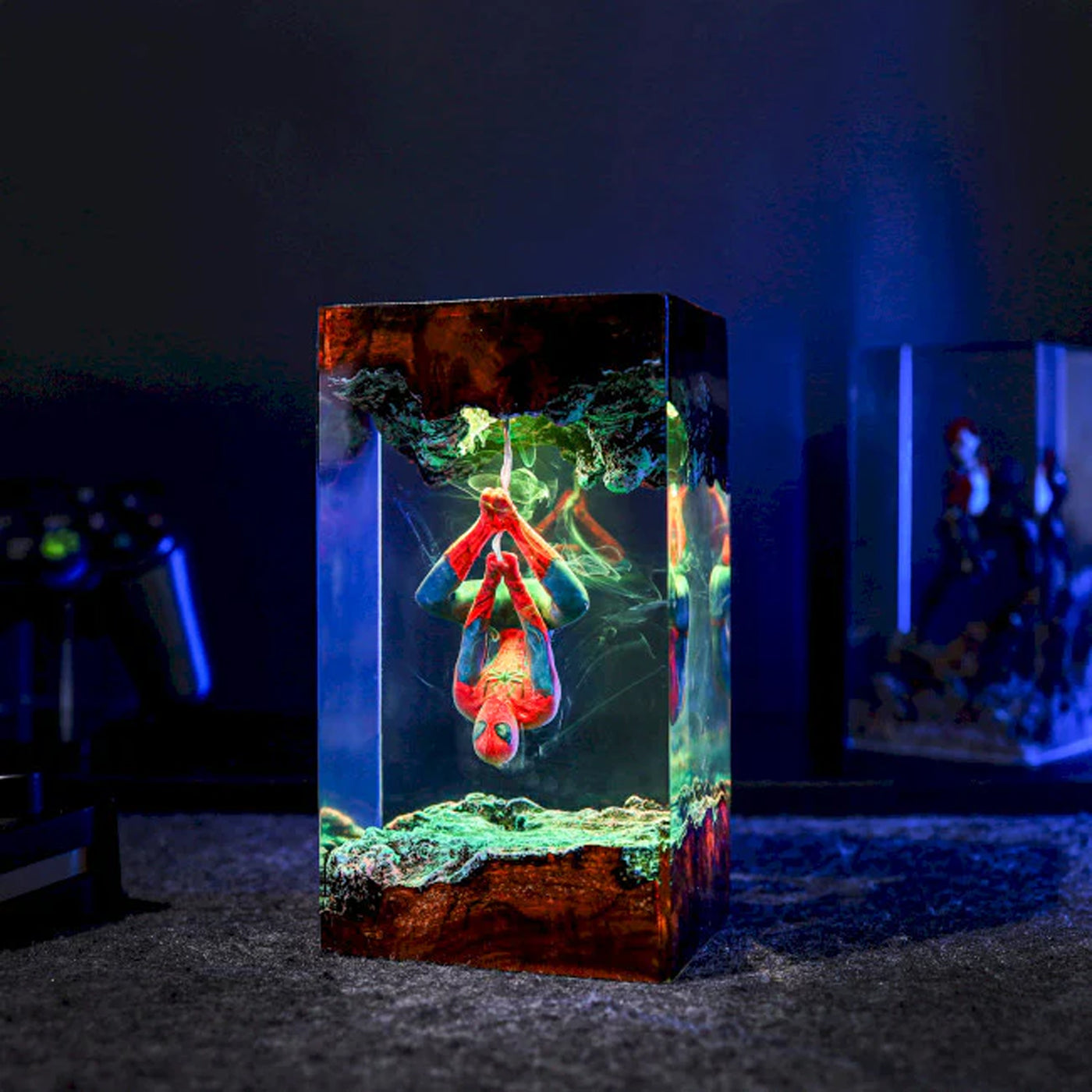 Marvel MCU Spider-Man Epoxy Resin Lamp, Night Light