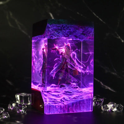 Pirates of the Caribbean Davy Jones Epoxy Resin Lamp, Night Light