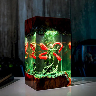 Ken Kaneki Tokyo Ghoul Epoxy Resin Lamp, Night Light